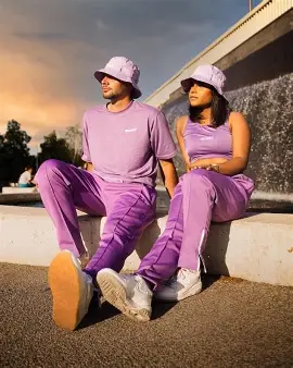 Ensemble Jogging Lilas