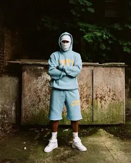 Ensemble Technique Cagoule Bleu